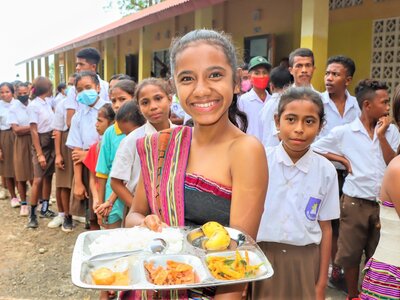 Photo: WFP school meals